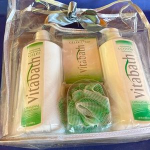 Vitabath Original Scent Shower Gelee, Lotion, and Soap Bar